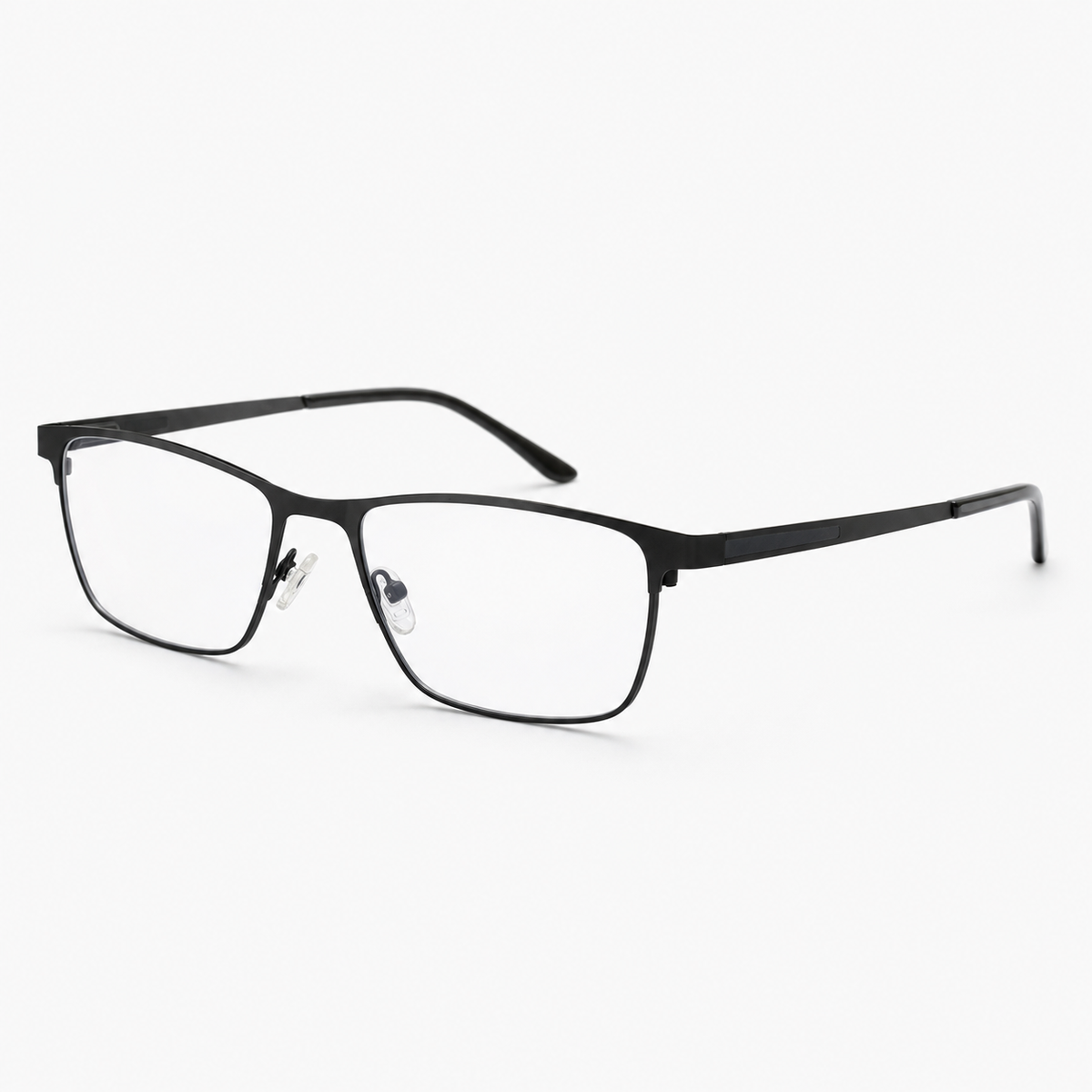 Ochelari de vedere Alden negru mat, vedere 45 de grade