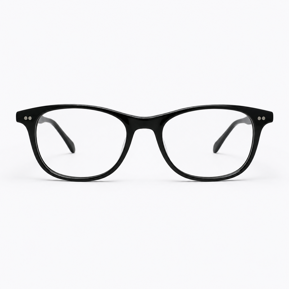 Ochelari de vedere Ciro Negru, ramă unisex dreptunghiulară