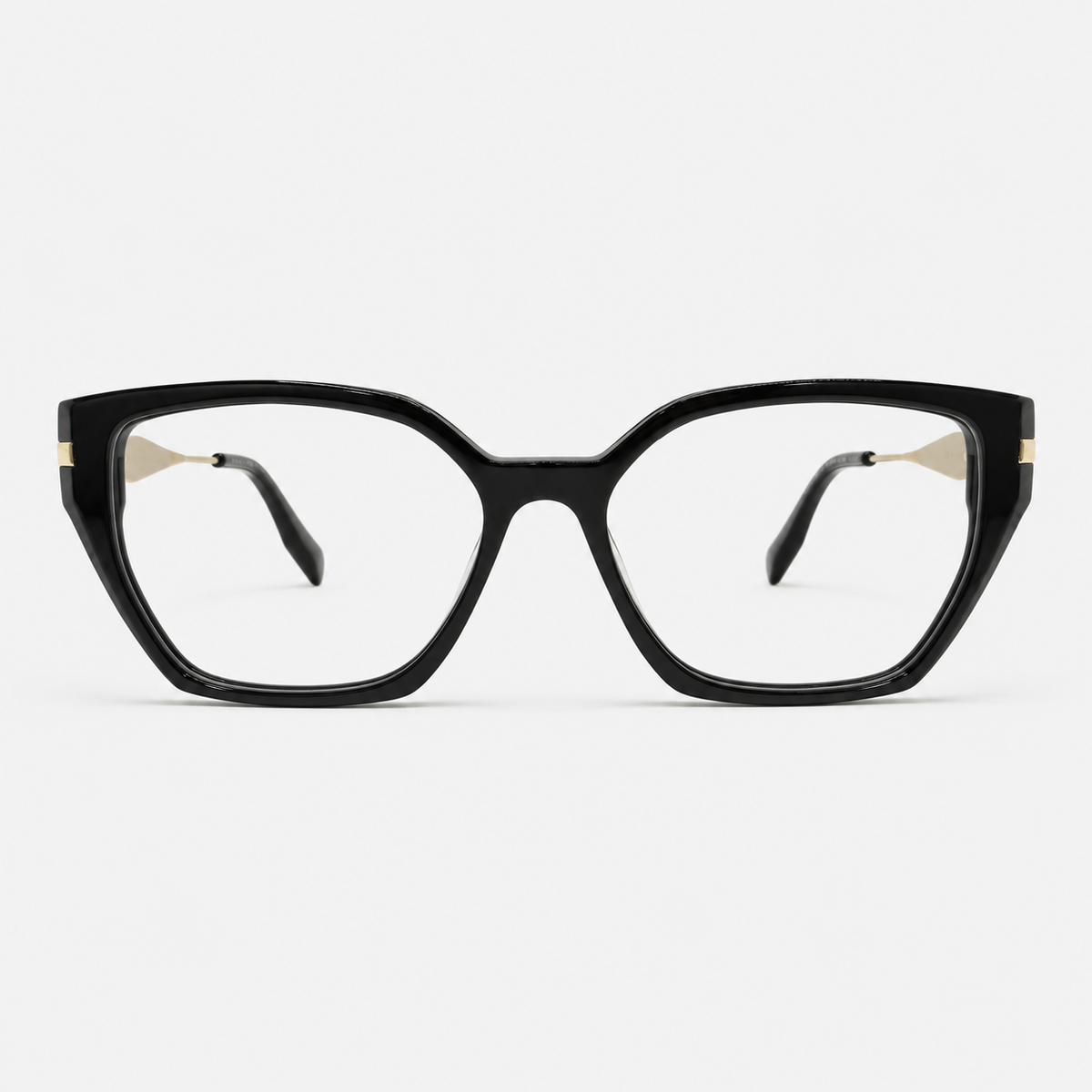 Ochelari de vedere Cleo Negru, ramă cat-eye pentru femei