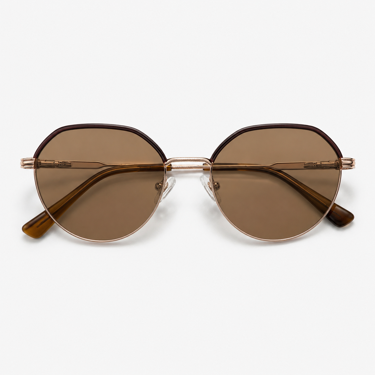 Ochelari de soare Eden Rose Gold cu brațele pliate