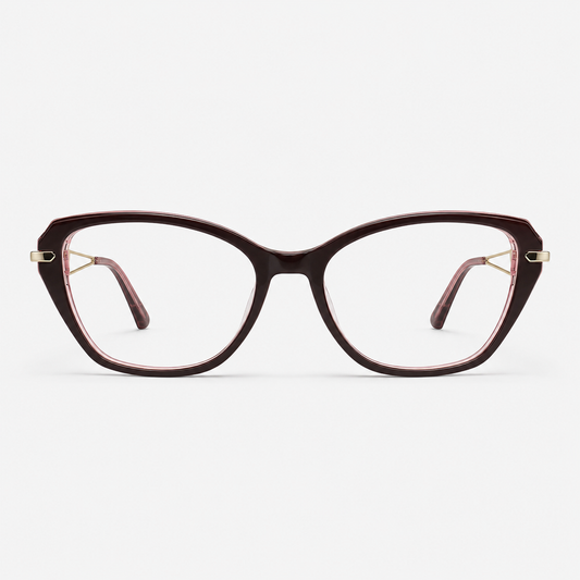 Ochelari de vedere Mara Vișiniu, ramă de femei cu formă cat-eye