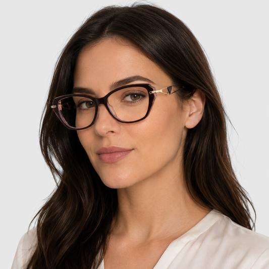 Ochelari de vedere Mara Vișiniu pe model femeie