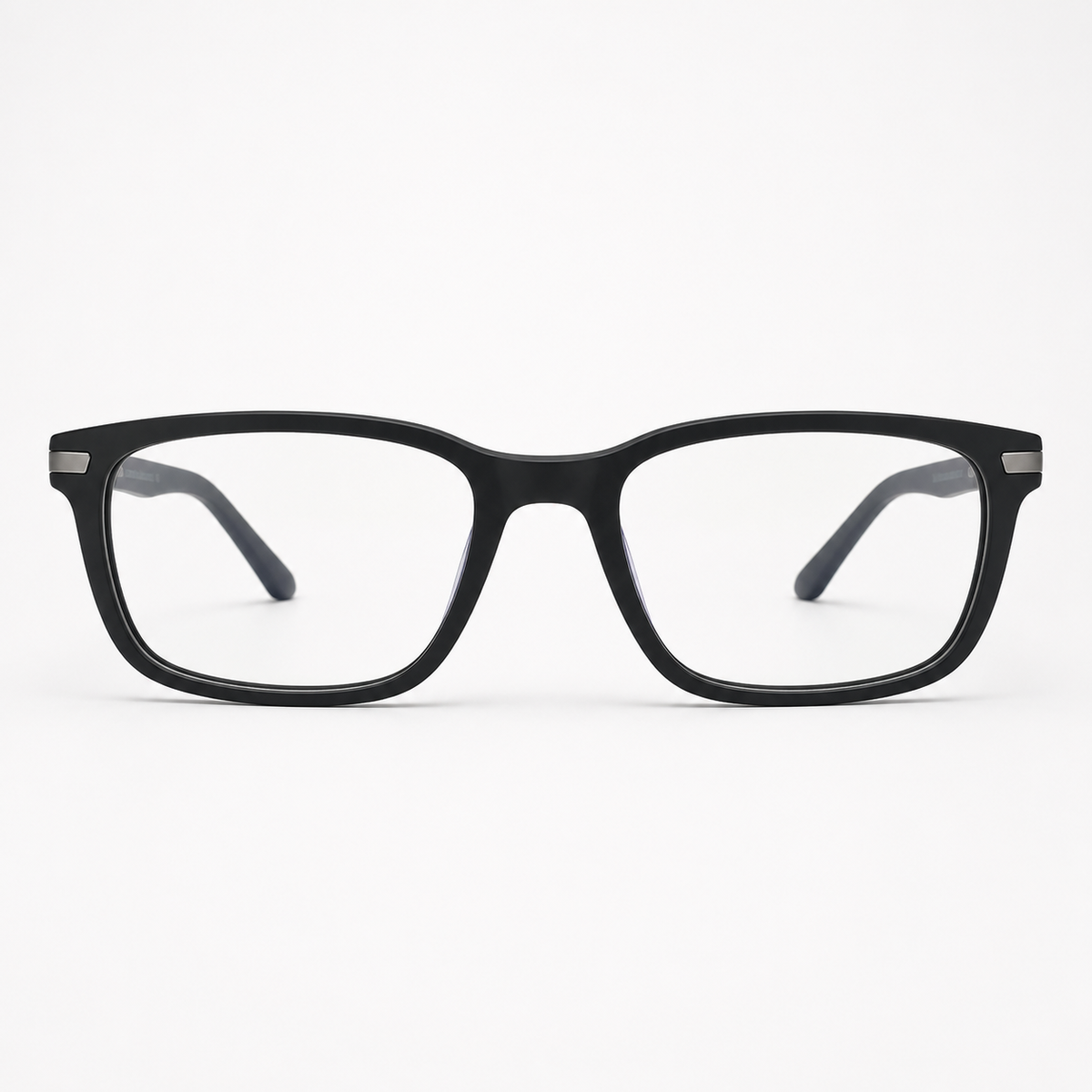 Ochelari de vedere Soren Negru, ramă unisex dreptunghiulară